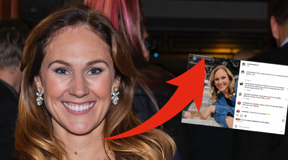 Maria Forsblom visar upp lyckan med kollegan – följarna jublar!