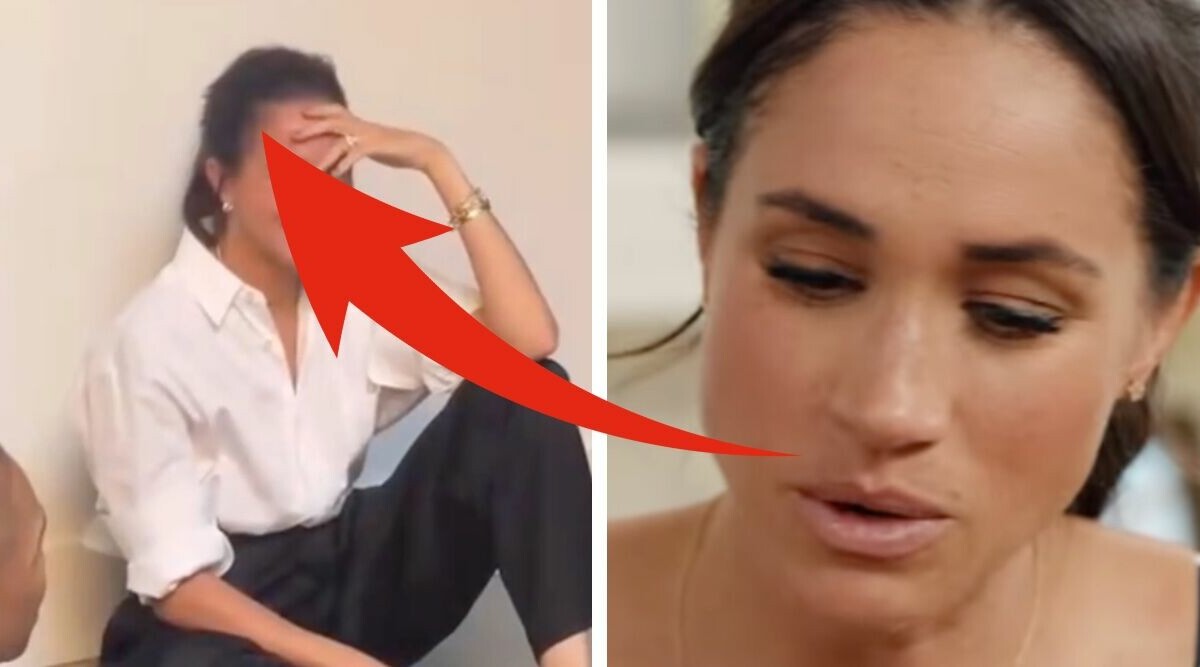 Meghan Markle tappar det – fångas på bild