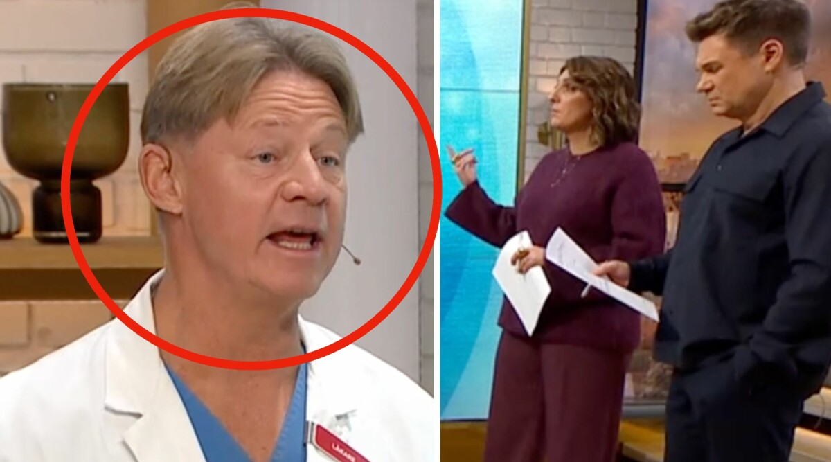 Doktor Mikael sätter ner foten – efter programledarens fråga: "Lömsk"