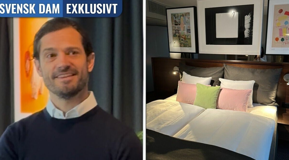 Prins Carl Philip visar upp nya lyxsviten – se exklusiva bilderna