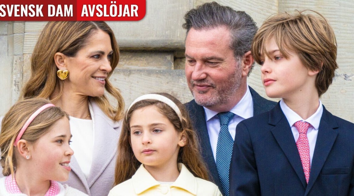 Chris O'Neill med sin dubbelgångare – på jullunch med Madeleine och barnen