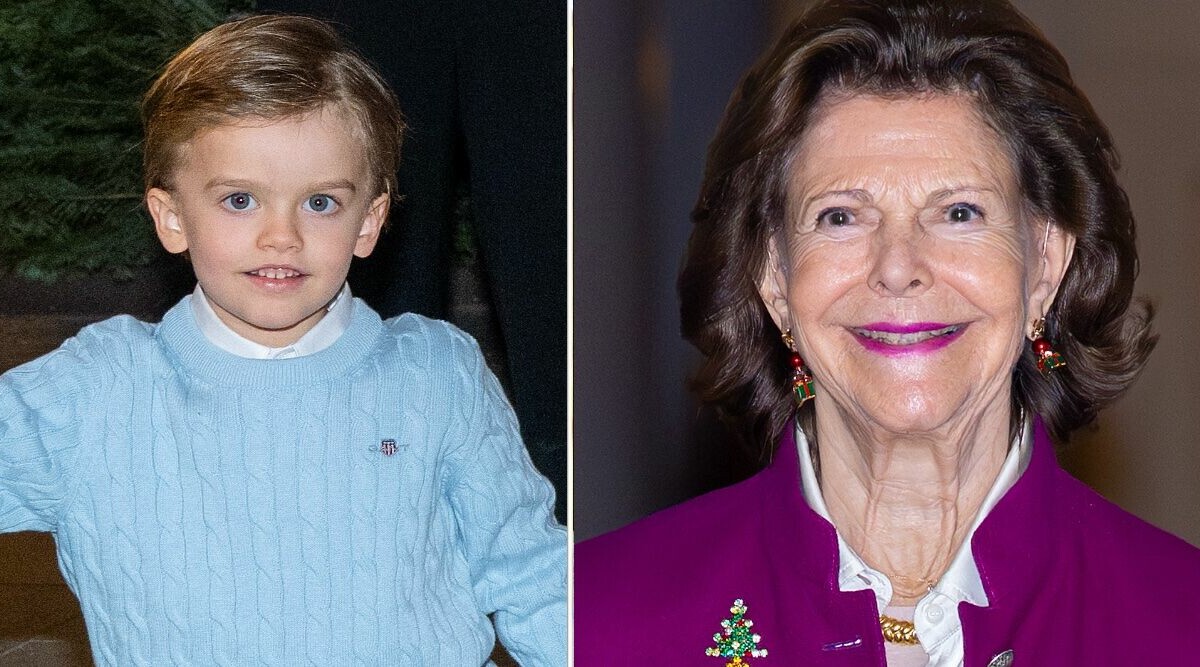 Här börjar prins Julian, 4, busa – framför ögonen på Silvia!