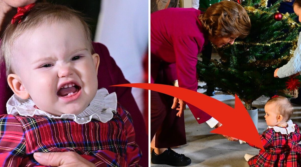 Farmor Silvia räddaren i nöden – när baby Ines börjar gråta