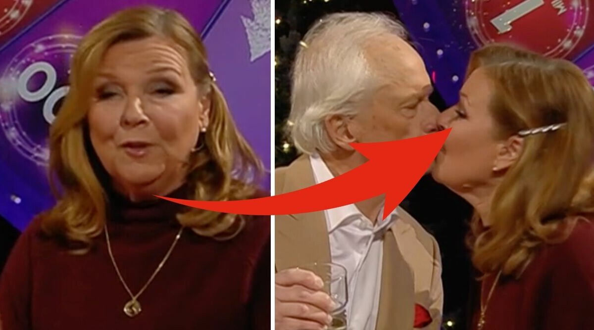 Lotta Engbergs kyss i Bingolotto – bilden Mikael inte vill se