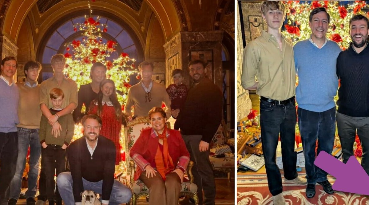 Prinsens skor väcker uppmärksamhet – udda valet på familjefotograferingen