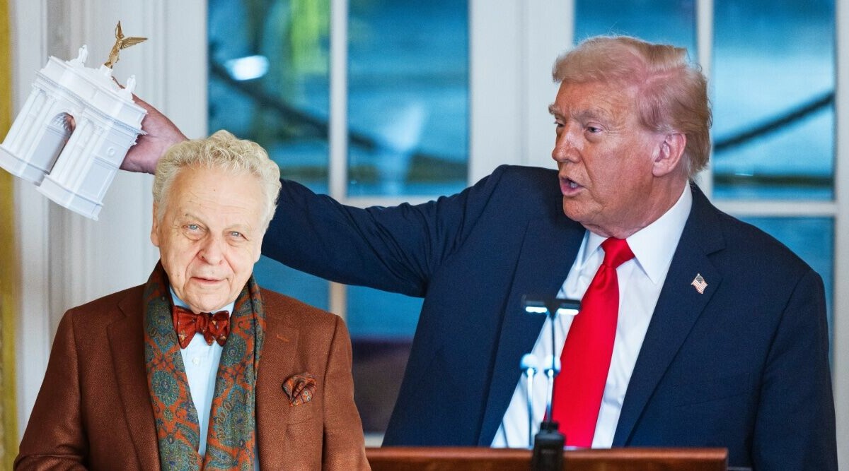 Trumpbågen i Washington
– ska slå alla historiens bågar