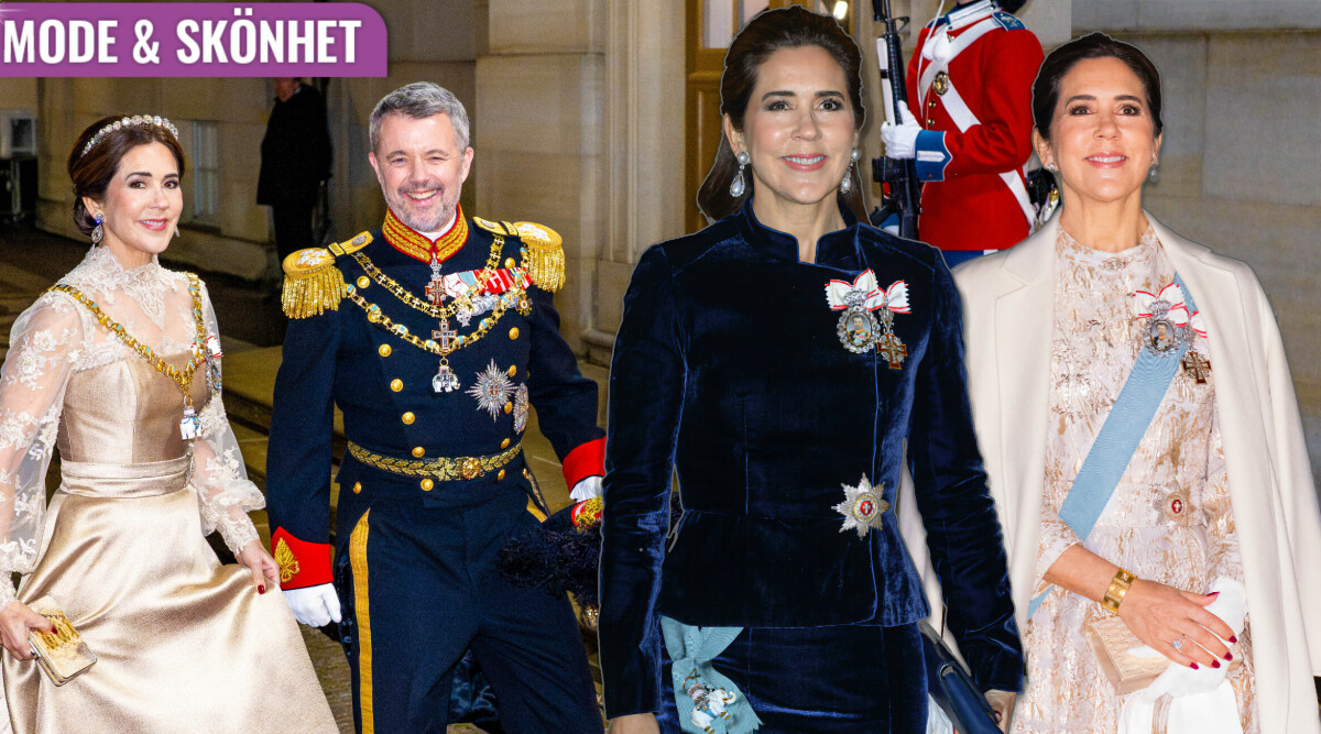 Drottning Marys galna festvecka: 3 galalooks – på 6 dagar