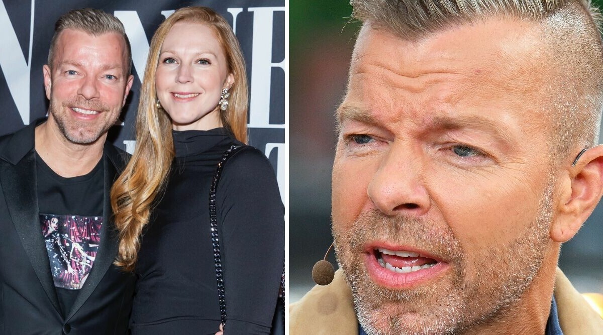 Casper Janebrink delar tråkig nyhet – med 18 år yngre kärleken