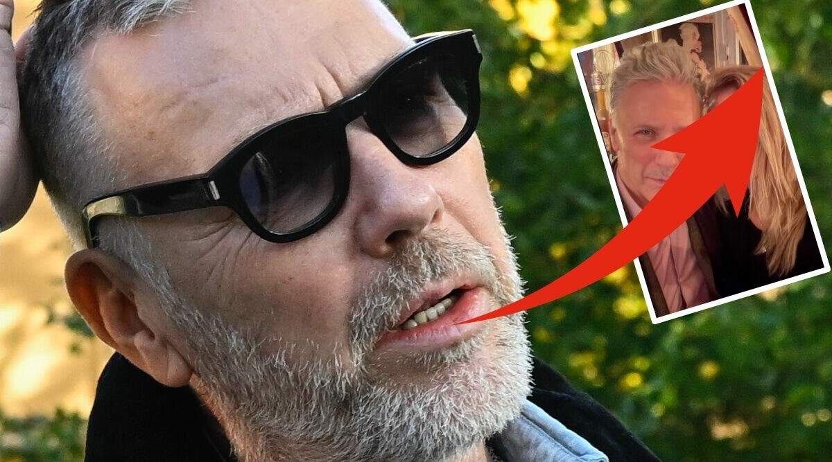 Mikael Persbrandt träder fram med nya – fångades på bild