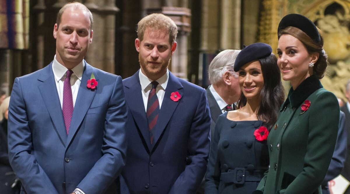 William och Harry träffas efter infekterade konflikten – åtskilda i kyrkan