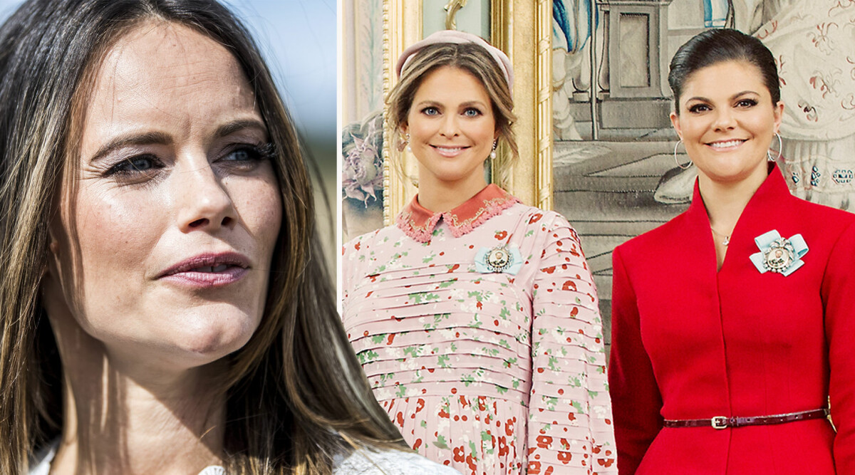 Prinsessan Sofia gick emot Victoria och Madeleine