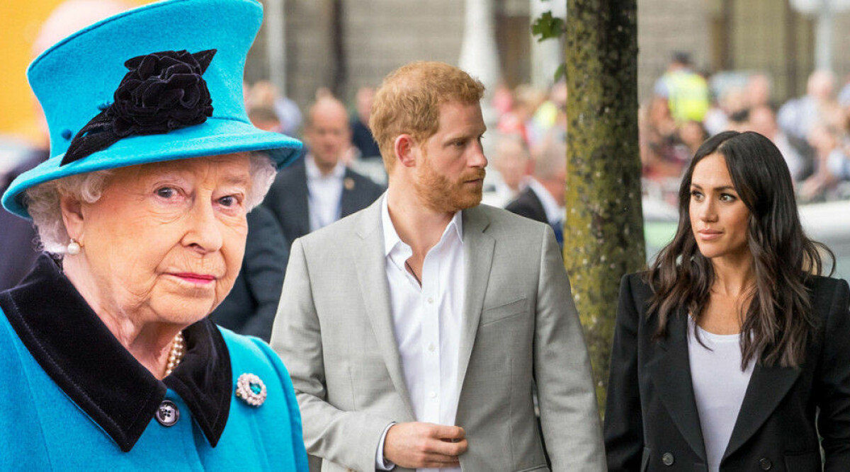 Elizabeth slår tillbaka – uttalar sig samtidigt som Meghan: ”Bisarr konflikt”