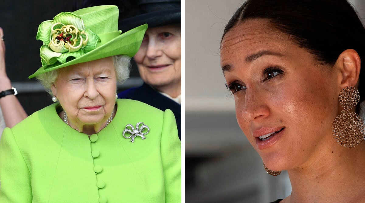 Drottning Elizabeths oväntade reaktion på Meghan Markles gravidbesked