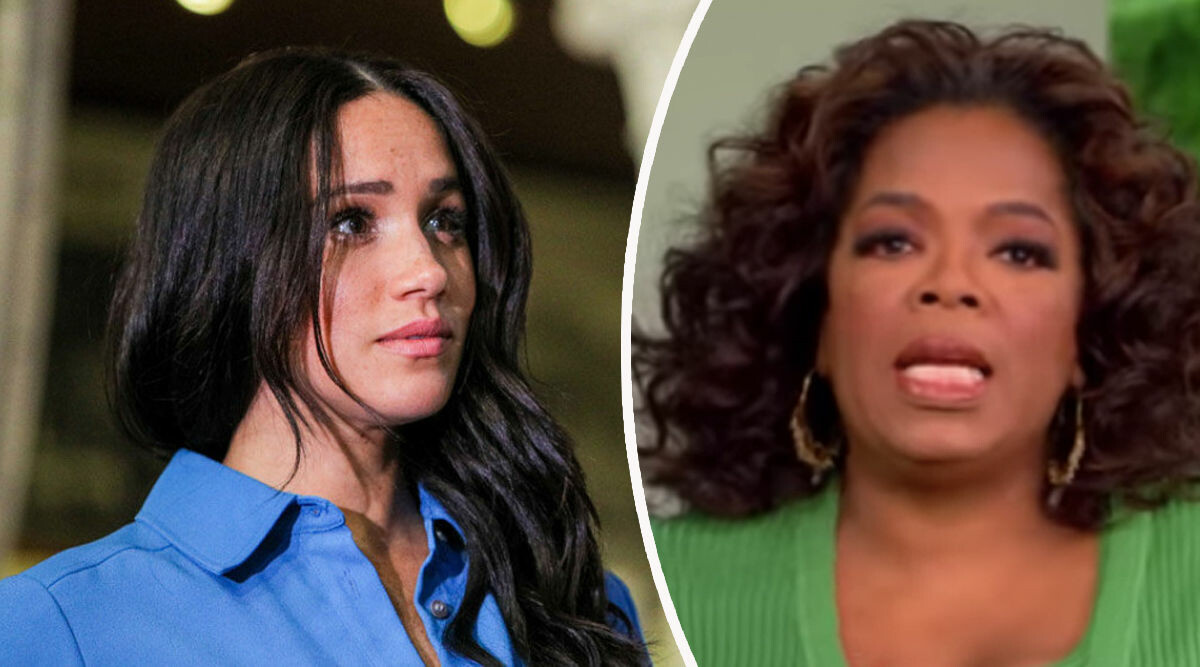 Uppgifter: Oprah har genomfört intervjun med Meghan – fångades på bild