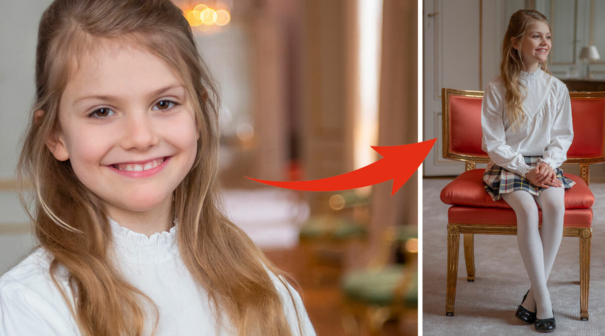 Det dolda budskapet i nya bilden på prinsessan Estelle