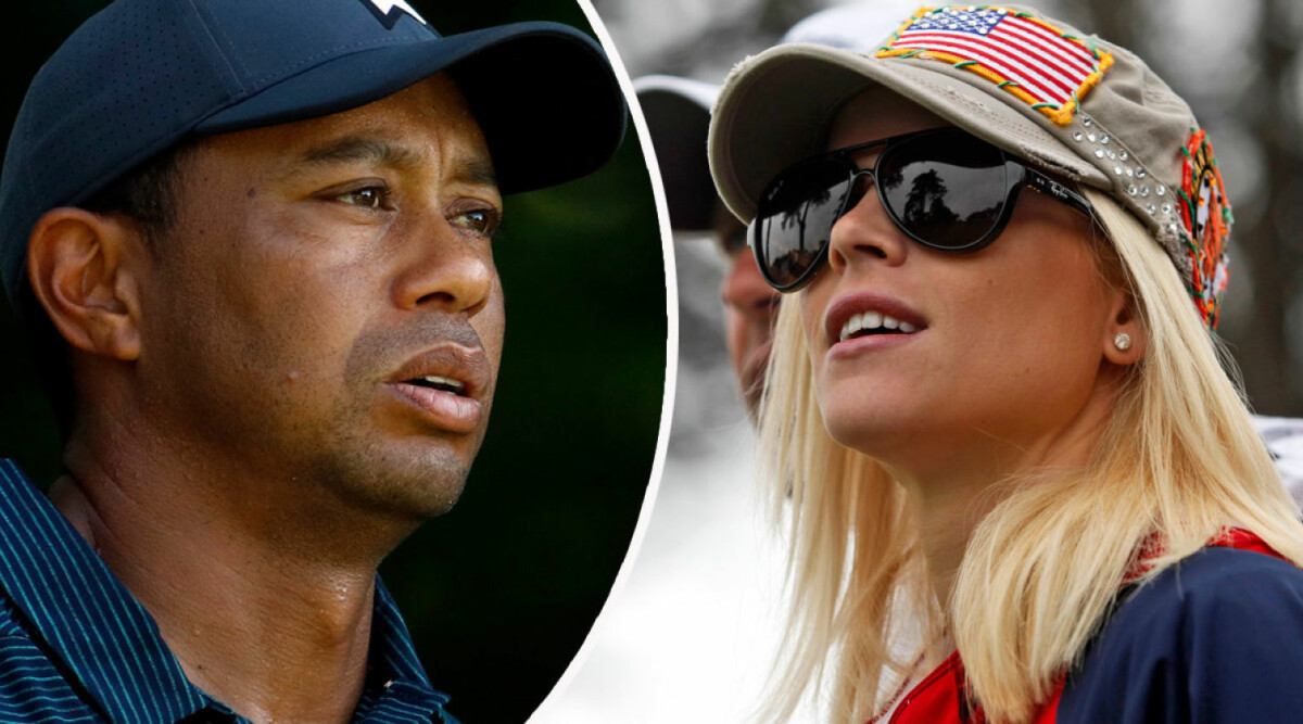 Elin Nordegren får besked om Tiger Woods olycka