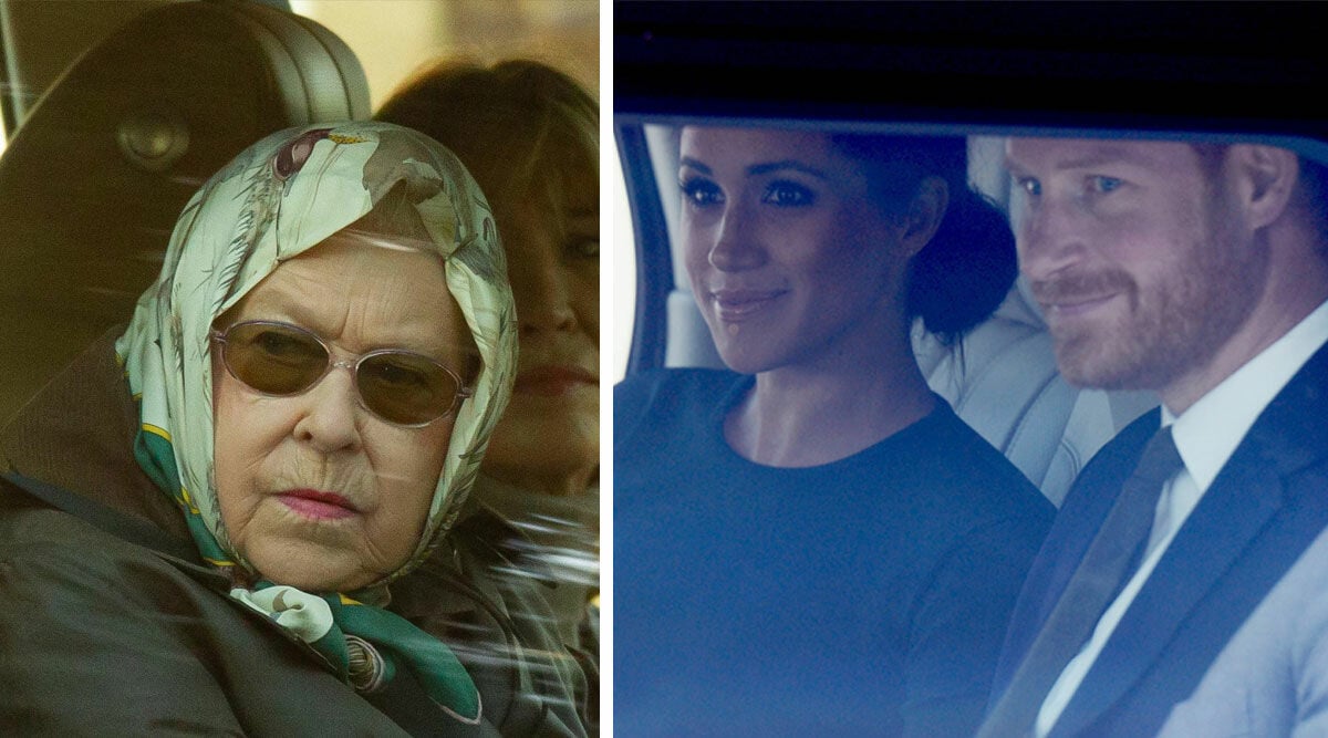 Drottning Elizabeths ilskna panikåtgärd efter intervjun med Meghan Markle och prins Harry