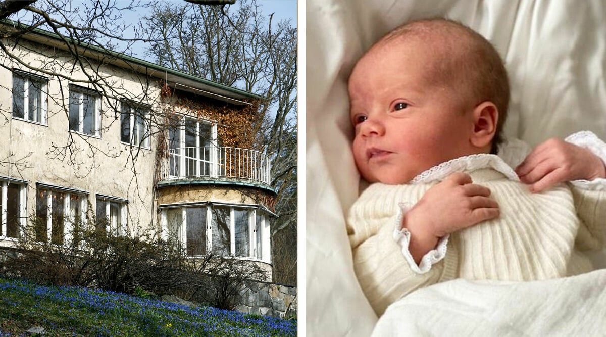 Kungaparets privata möte med prins Julian på Villa Solbacken