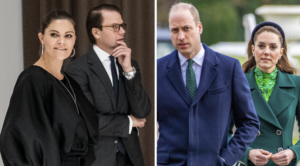 Ingen anade något! Victoria och Daniel omsprungna av Kate och William!