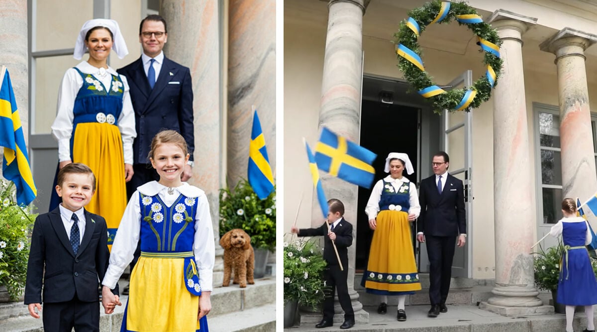 Sötchock när Oscar och Estelle rivstartar Nationaldagen!