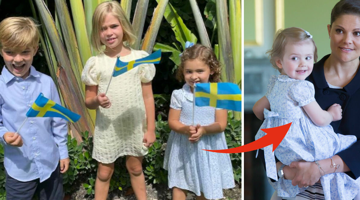 Nya bilden på prinsessan Adrienne – i Estelles gamla klänning!