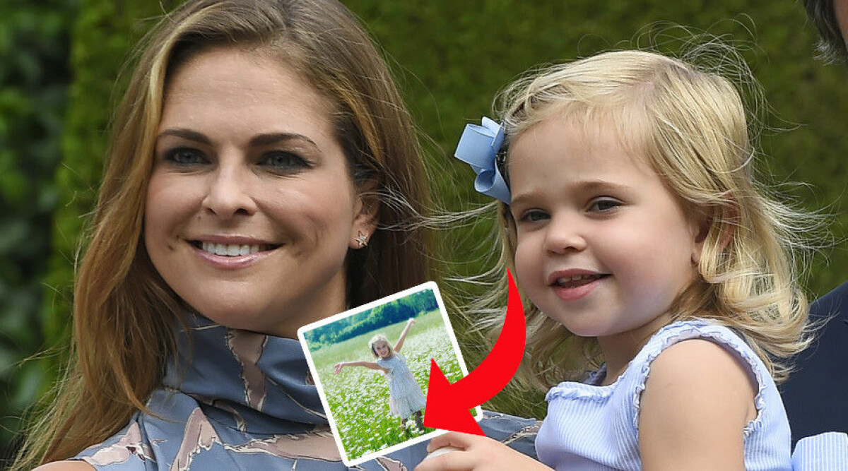 Wow! Prinsessan Madeleine bjuder på underbar sommarbild på Leonore – på svensk mark!