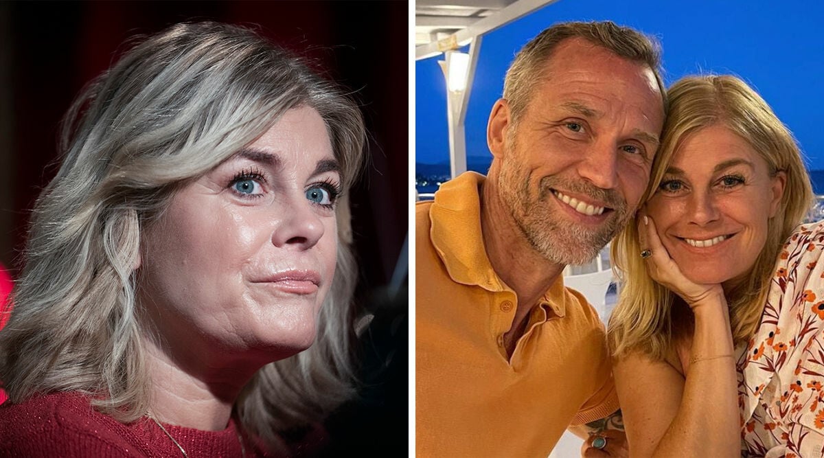 Pernilla Wahlgrens och Christian Bauers laddade återförening – slutade i tårar