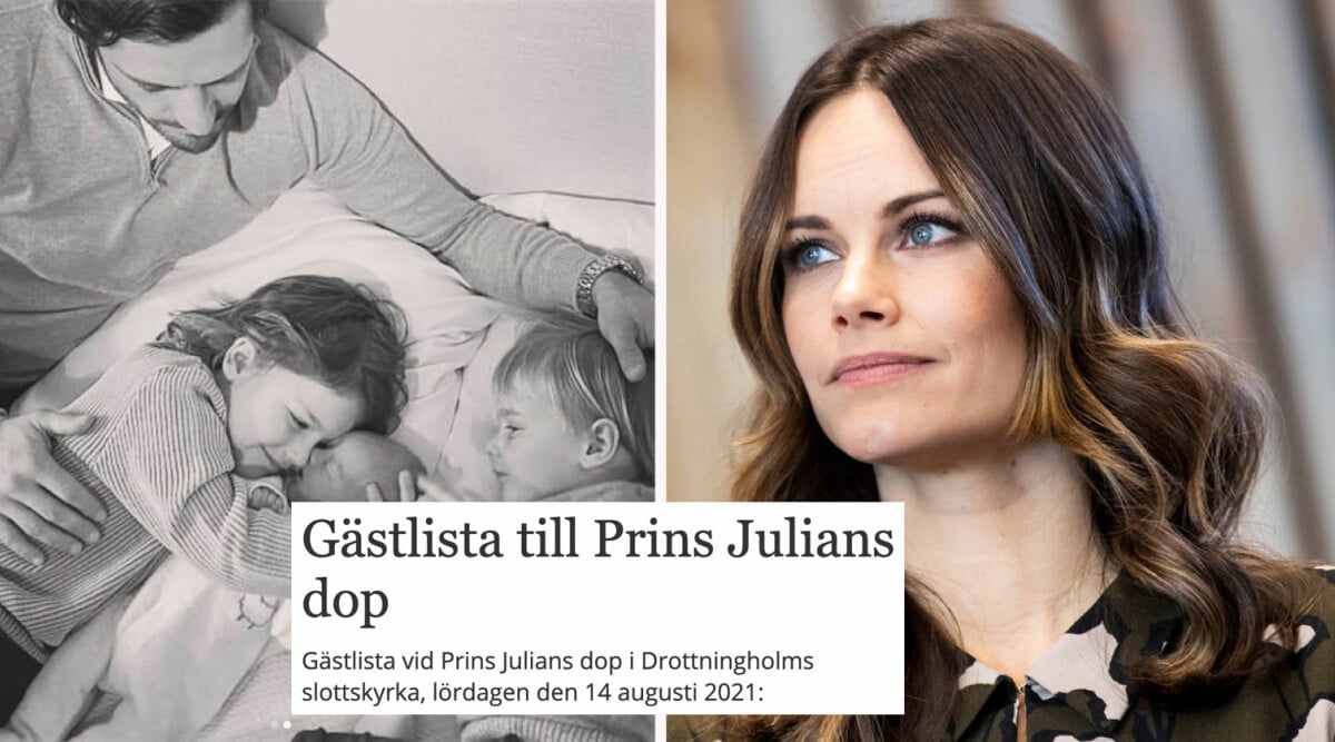 Prins Julians dop: Gästen alla pratar om