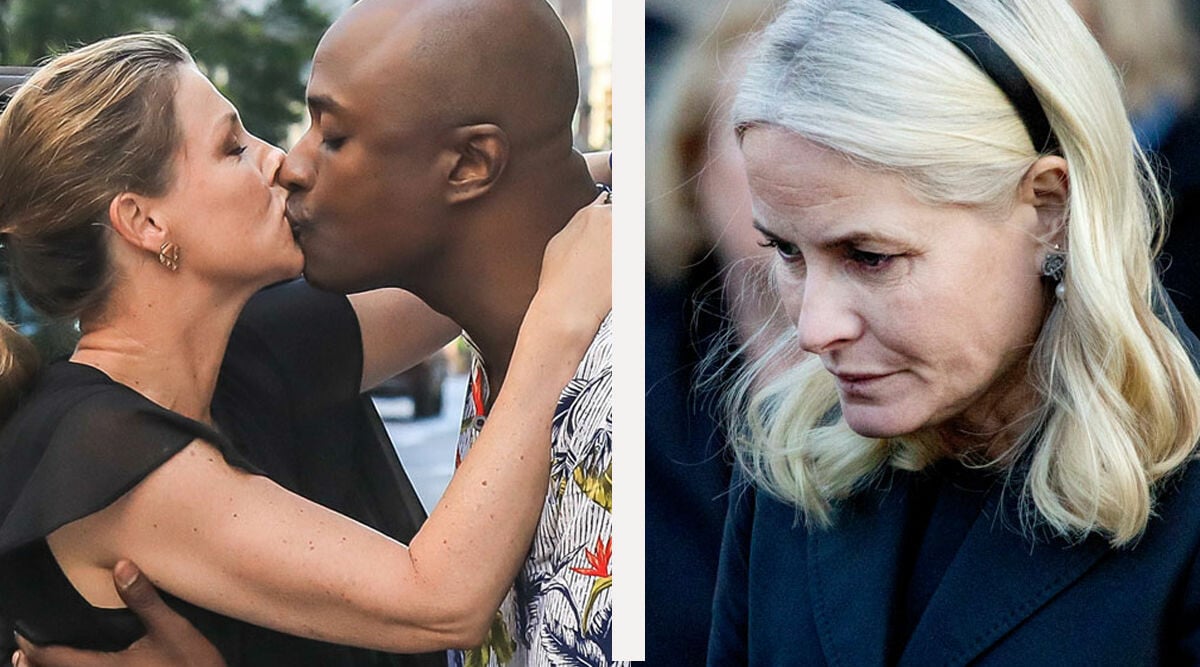 Märtha Louise överger barnen för Durek – Mette-Marit i tårar