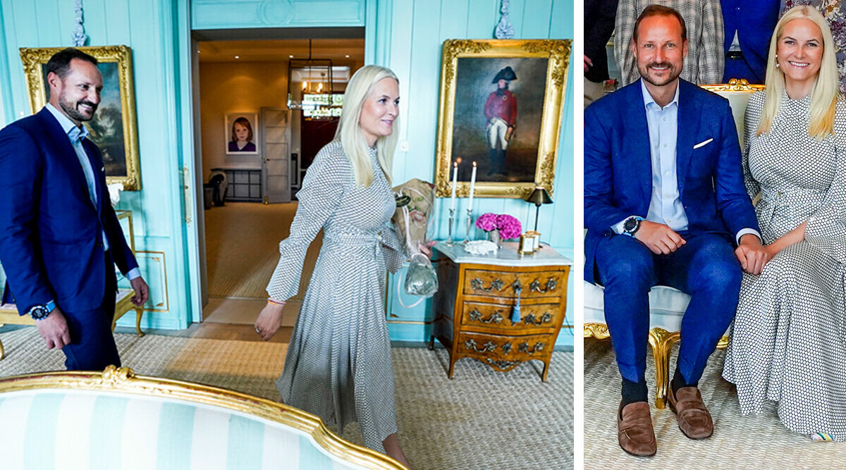 Mette-Marit och Haakon visar upp sitt hem: ”46 rum och kök!”