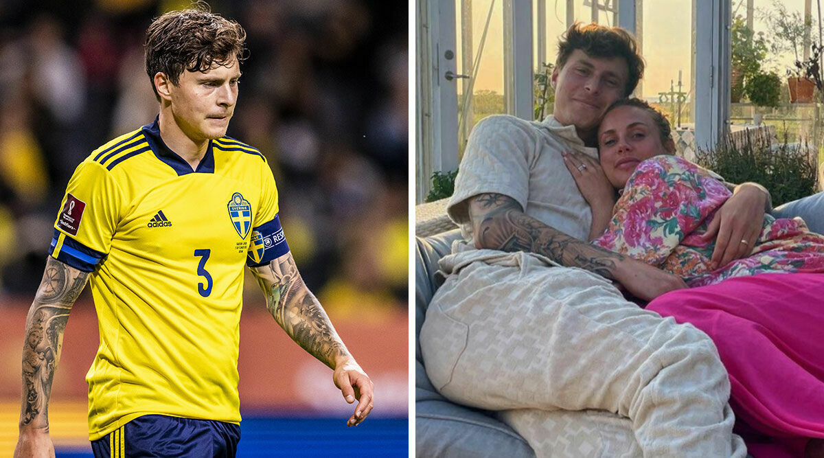 Victor Lindelöf tvingas lämna Maja och nyfödda sonen – bara timmar efter födseln