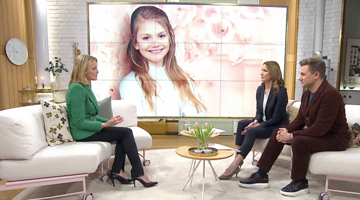 Chocken i Nyhetsmorgon i inslaget om Estelle: "Aldrig sett något liknande"