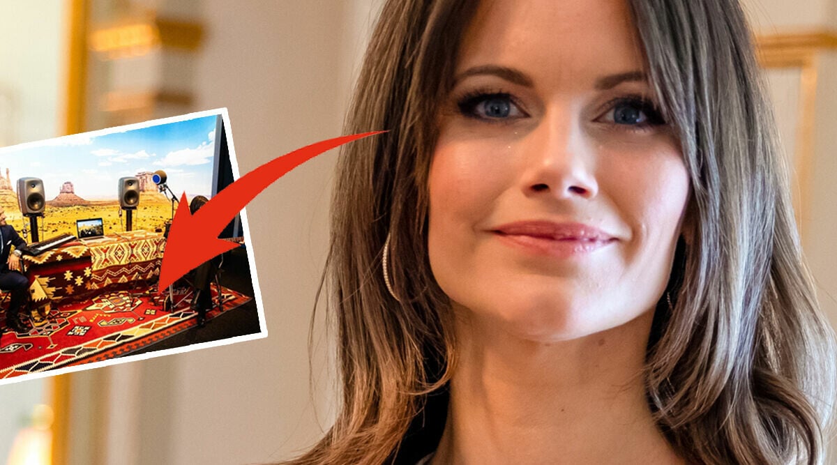 Bilden som blivit en snackis: Så har du aldrig sett prinsessan Sofia!