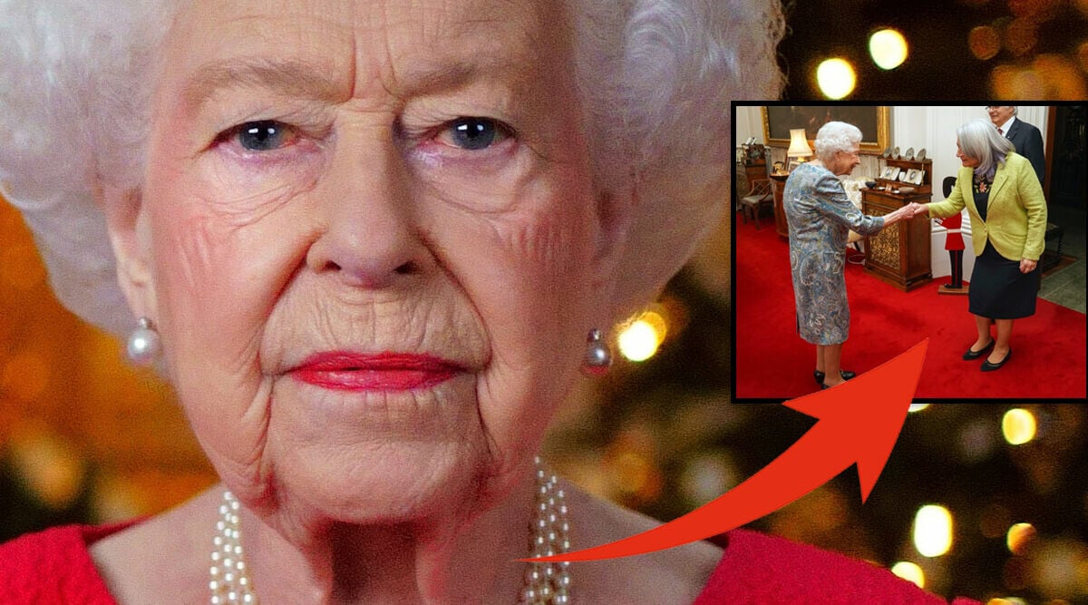 Första bilden på drottning Elizabeth – efter avhoppet