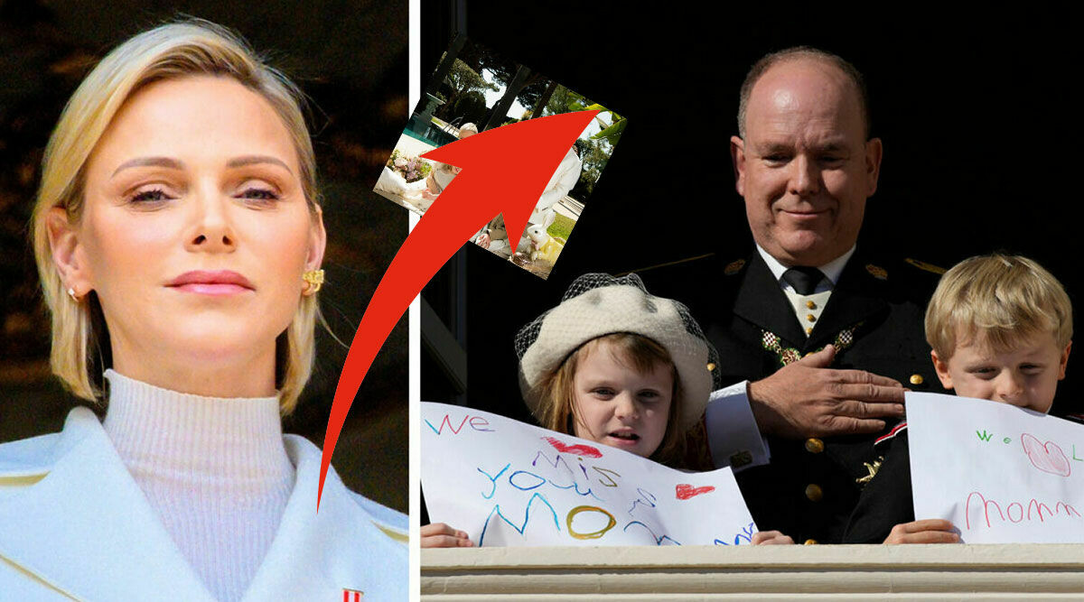 Charlene chockar Monaco med nya bilden på familjen – avslöjar sanningen