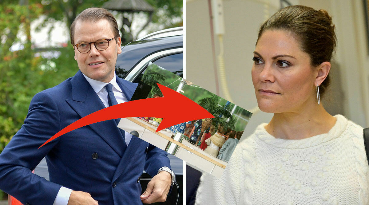 Privata festbilden på prins Daniel – helt oigenkännlig