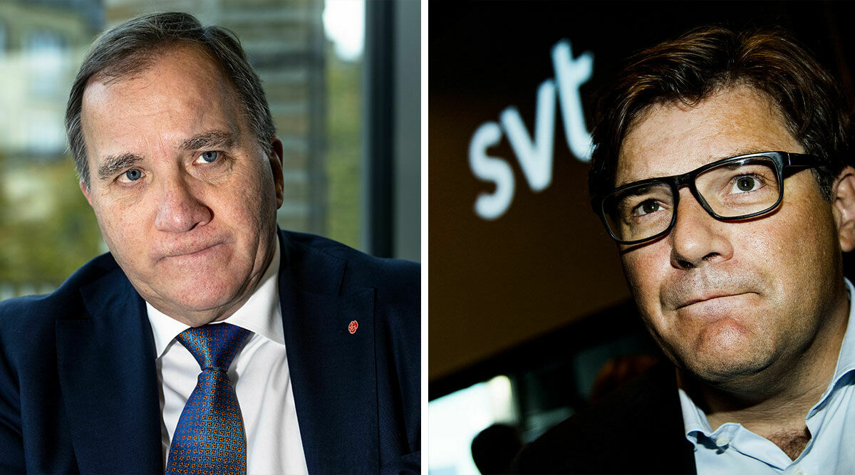 Löfven upprörd över händelsen i tv-programmet – i öppet bråk med SVT