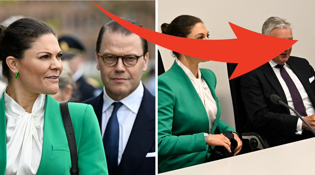 Hemliga mannen på bild med Victoria och Daniel: "Vad gör han där"?