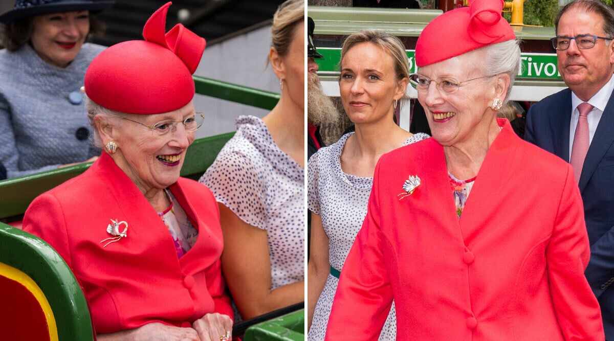 Nya klippet på drottning Margrethe, 82, chockar alla – här gör hon det oväntade