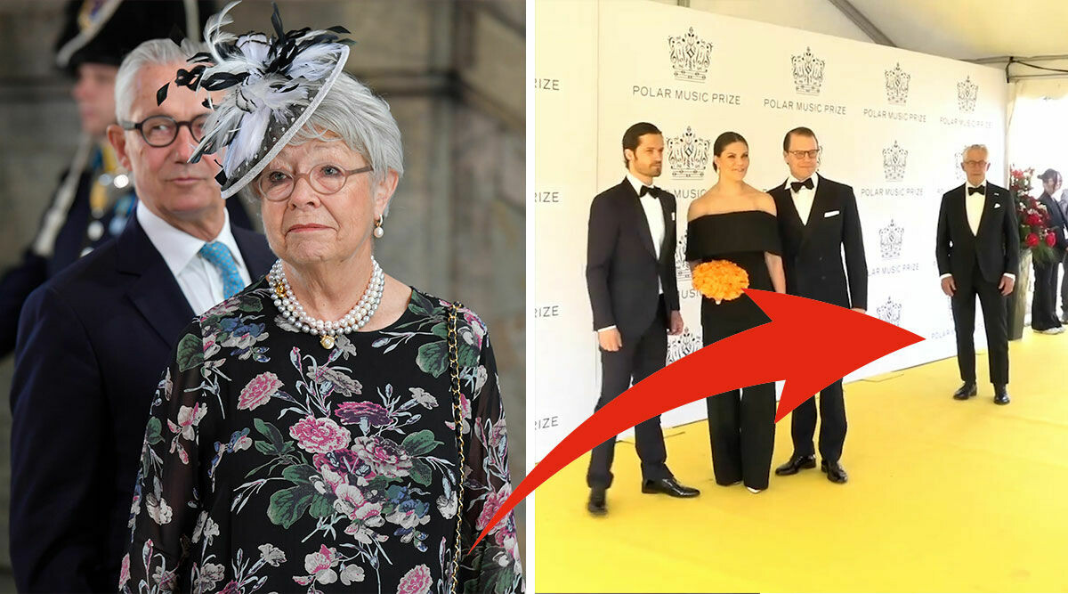 Tord Magnuson dyker upp på Polarprisgalan utan prinsessan Christina – alla undrar samma sak