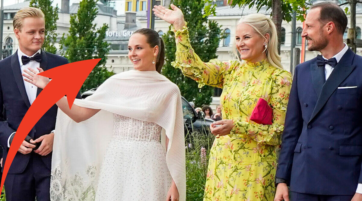 Mette-Marits son skadad på ny bild – alla undrar samma sak