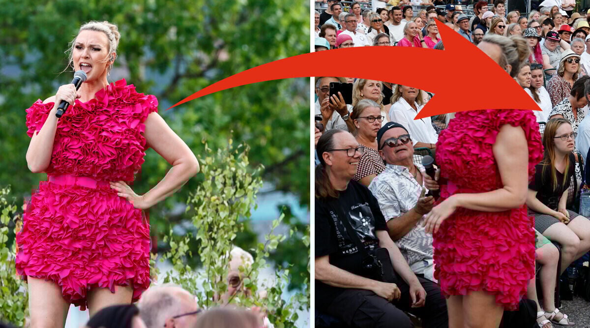 Sanna Nielsens oväntade beslut under Allsången väcker reaktioner – alla såg samma sak