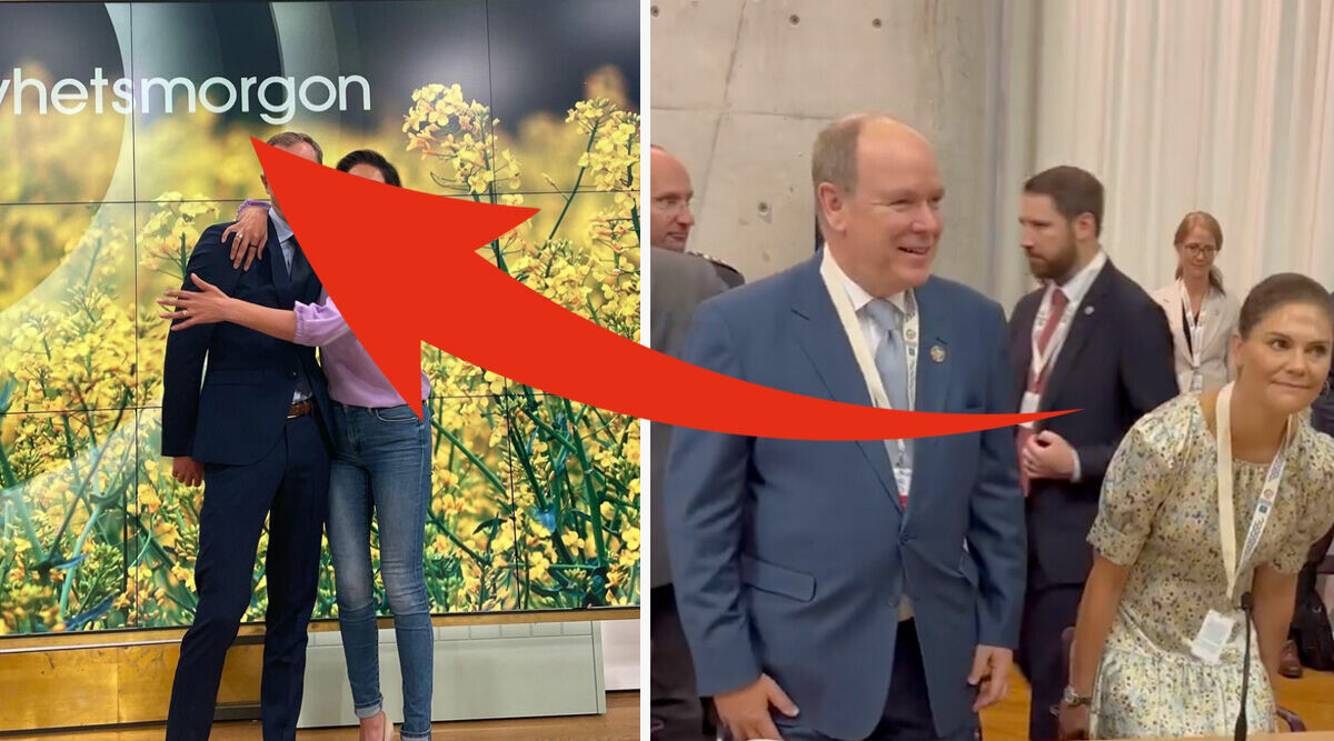 Nyhetsmorgon-stjärnans möte med prins Albert och kronprinsessan Victoria – fångades på film
