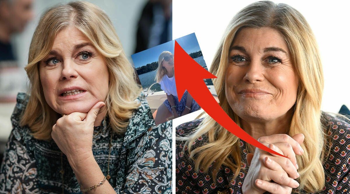 Stor förvirring kring Pernilla Wahlgren efter nya bilden: "Snälla förklara"