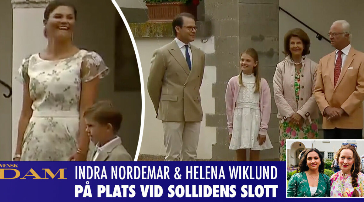 JUST NU: Första bilderna på Victoria – kronprinsessans firandet igång på Öland!