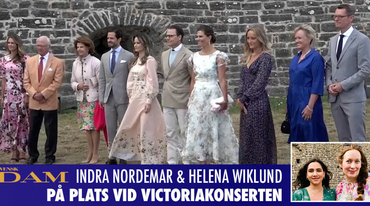 Madeleine och Sofia firar Victoria på 45-årsdagen! Kungafamiljen på festlig konsert