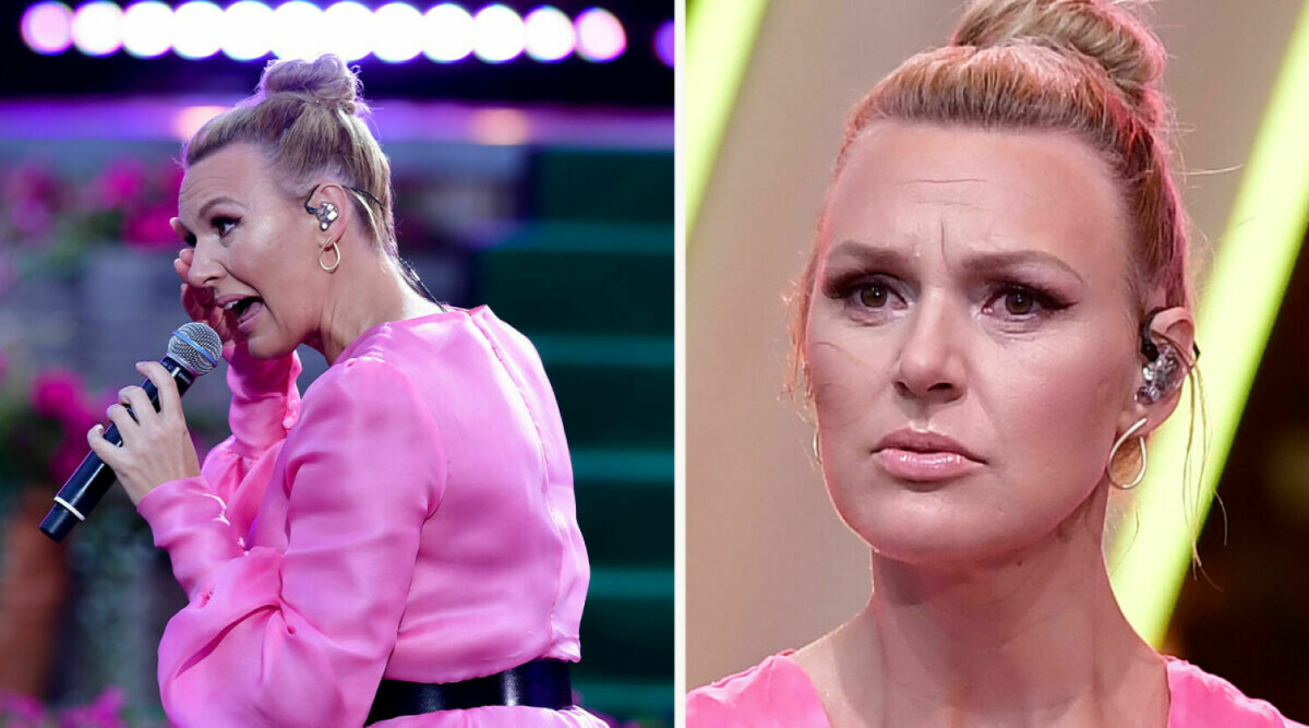 Sanna Nielsen kritiseras efter beteendet i Allsång på Skansen – tvingas svara
