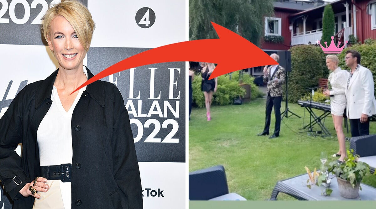 Jenny Strömstedts hemliga kändisfest – han stod för uppträdandet