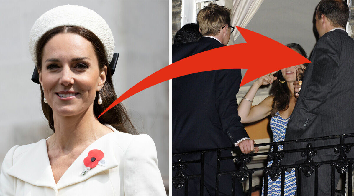 Privata festbilder på Kate sprids över hela världen – helt oigenkännlig
