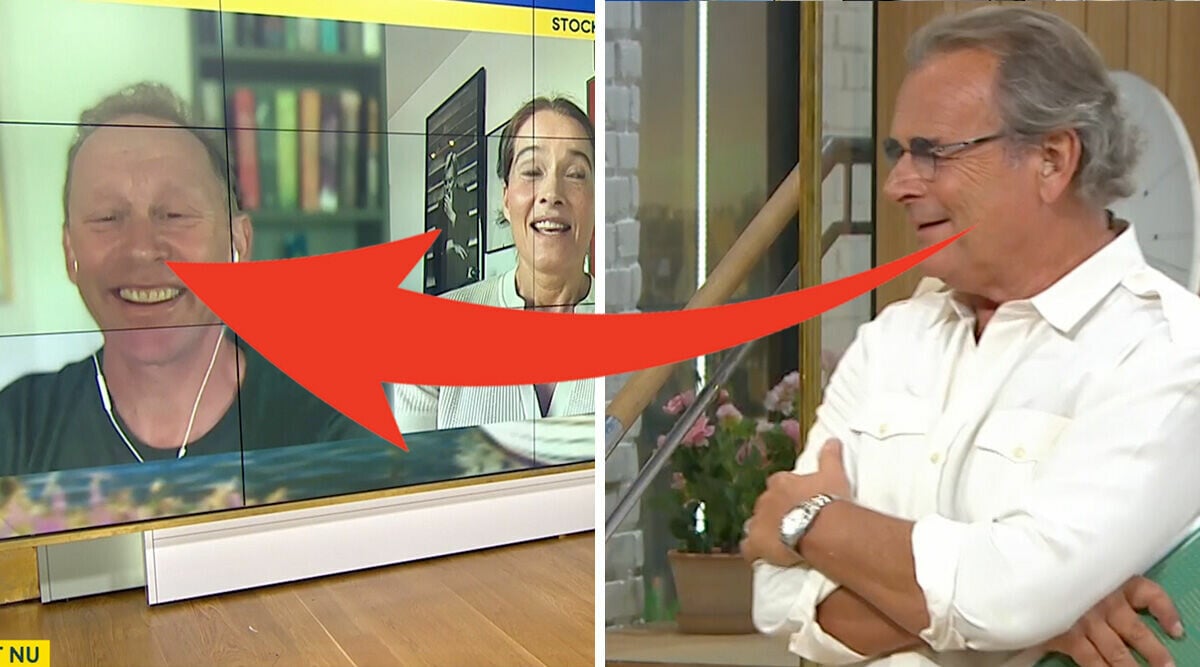 Gunde Svans fräcka pik mot Steffo – stämningen förändras i tv-studion